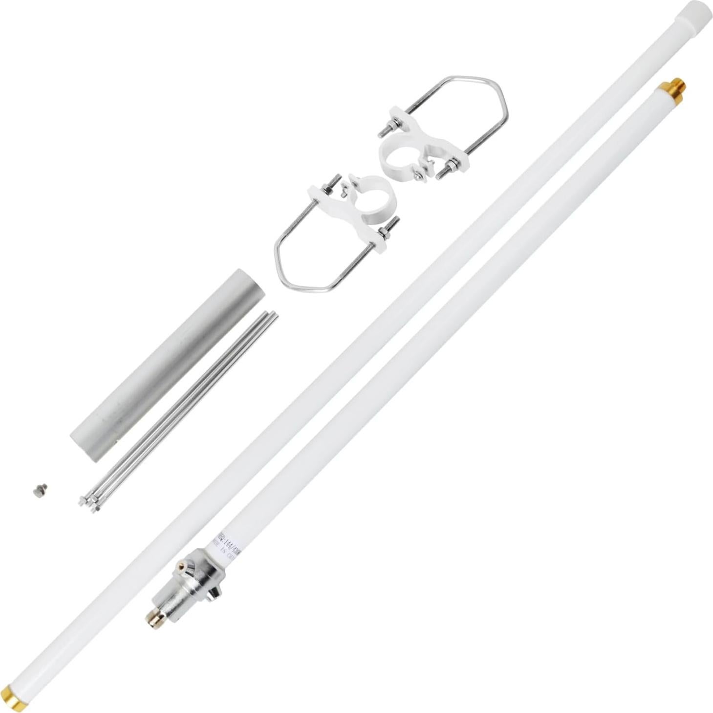 Antena Omnidireccional UHF/VHF 200W AnyTone 1.7m Fibra de Vidrio