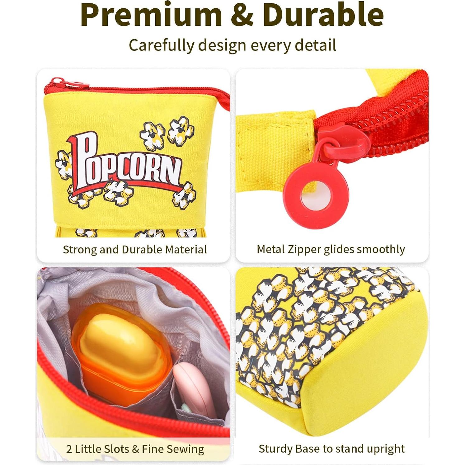 Estuche de Lápices Sooetz Panda Beige Retráctil 19 cm