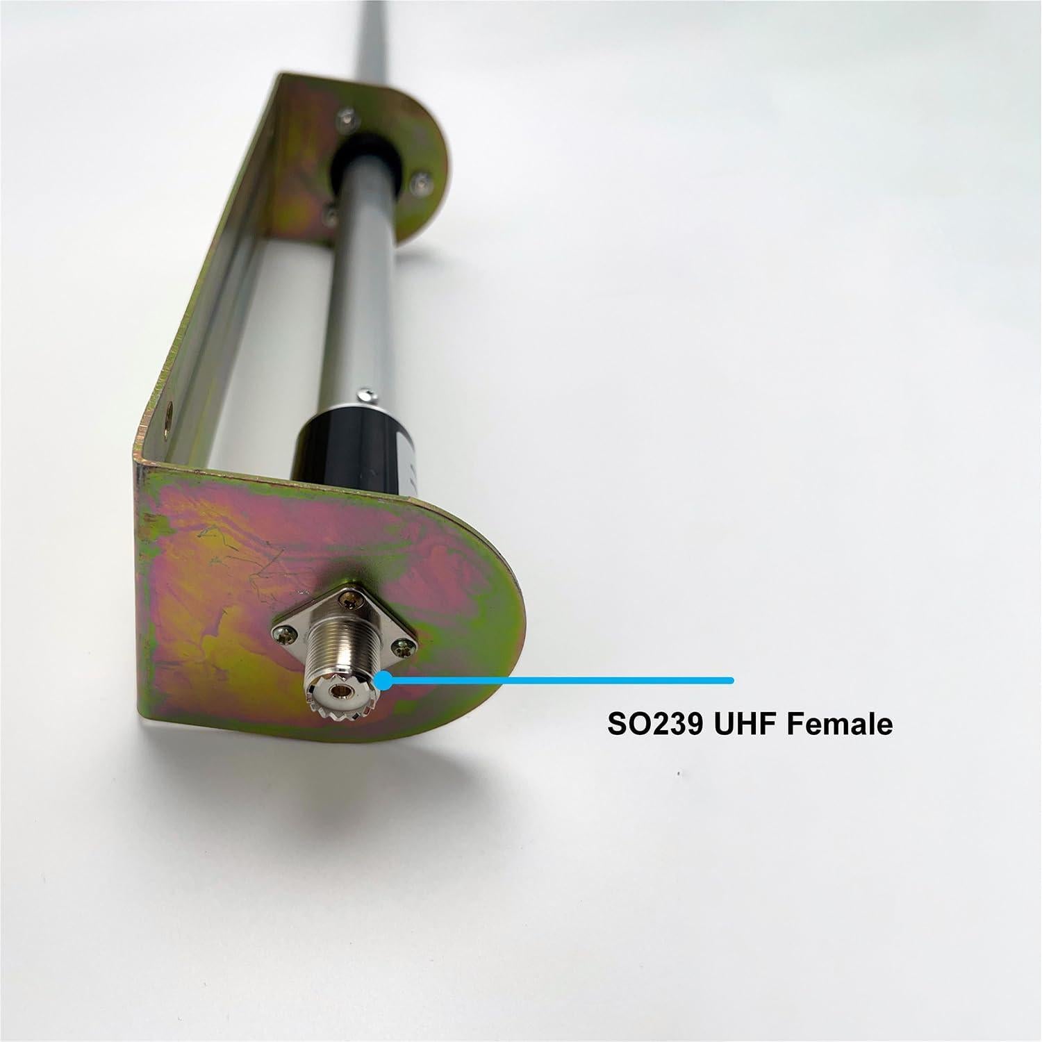 Antena Base CB FMUSER CB100 5.49m Omnidireccional Exterior