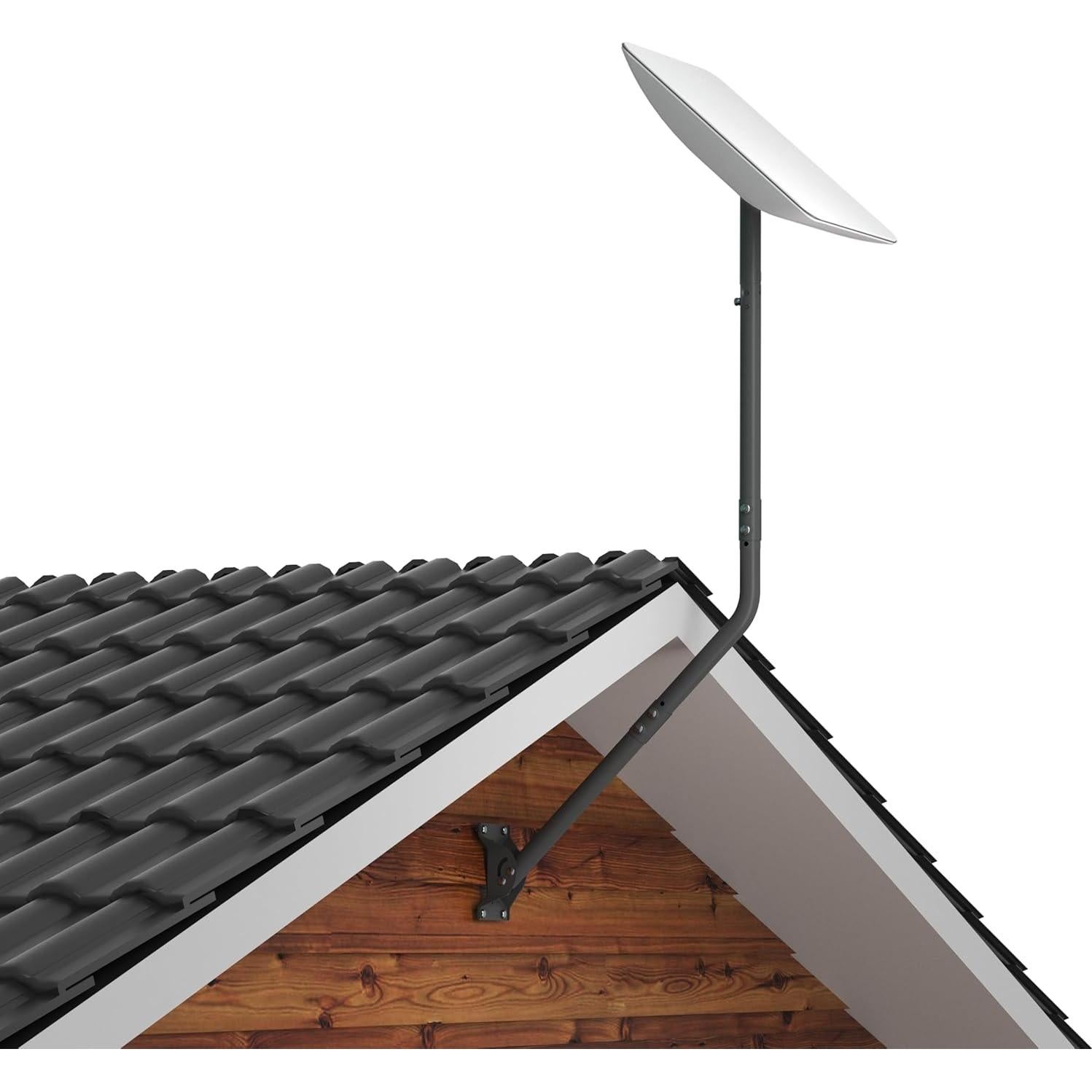 Poste de Montaje Universal CEKAY 3.81 cm x 129.54 cm para Antena