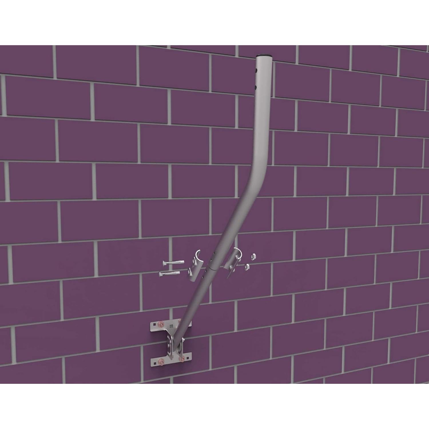 Polo de Montaje de Antena Ajustable IM 83 cm Resistente