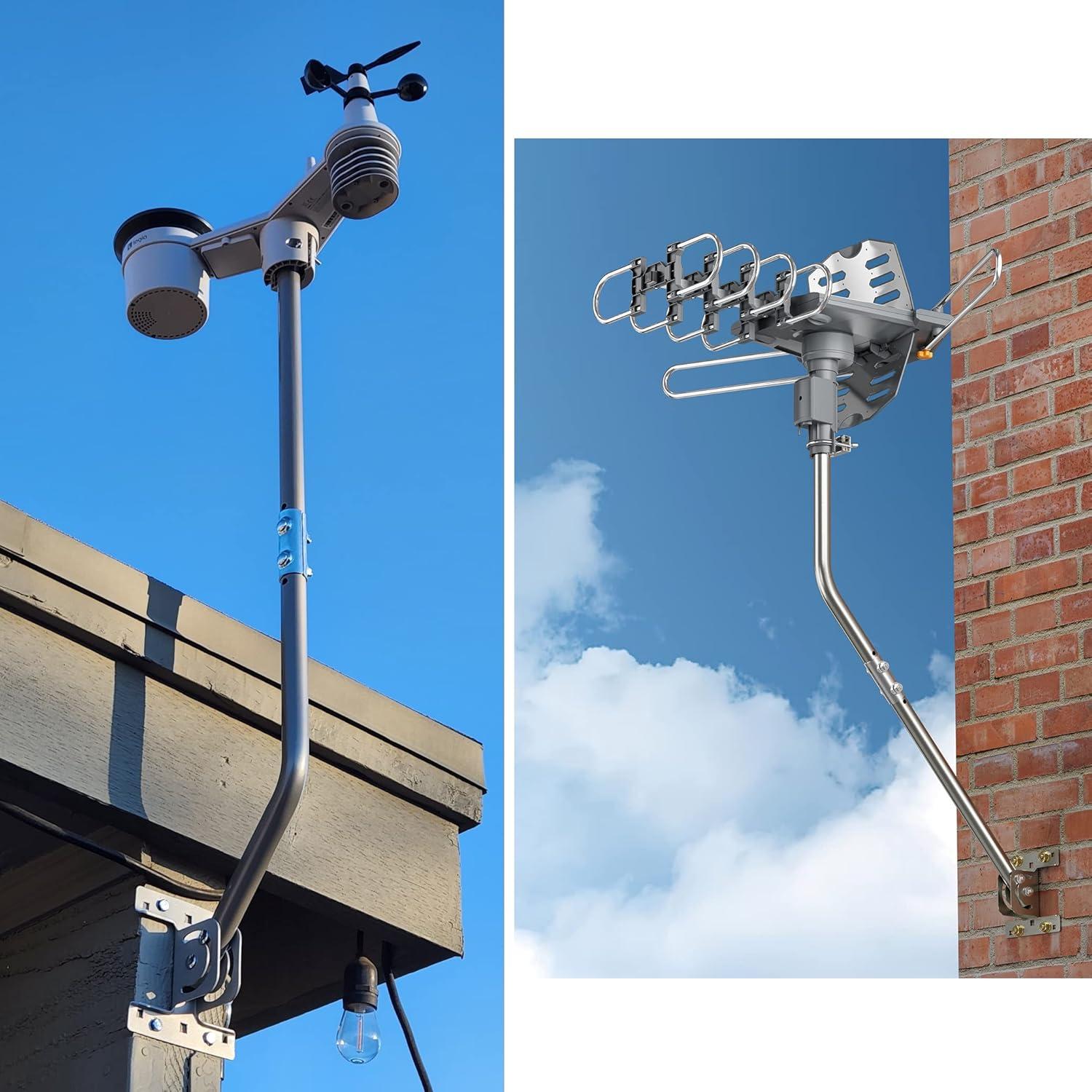 Polo de Montaje de Antena Ajustable IM 83 cm Resistente