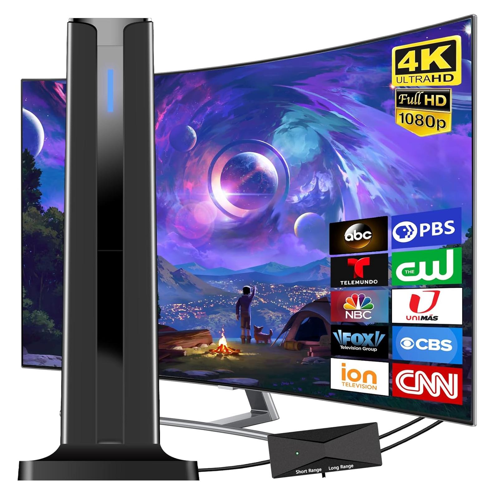 Antena Digital Interior ATVFuture 2025 HD 4K 1080p 360°