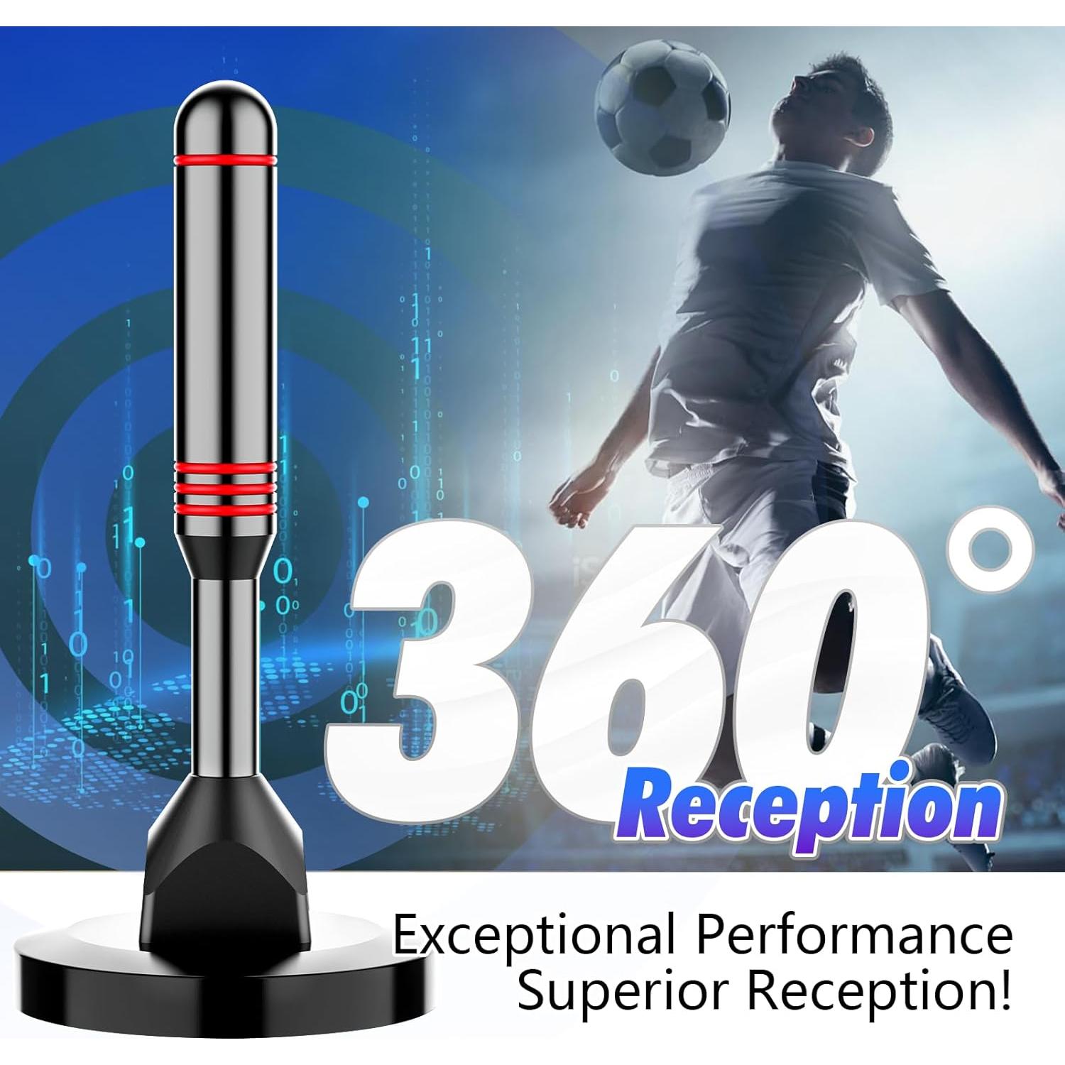 Antena Digital HDTV ApexWaveTV 14 cm Recepción 360°