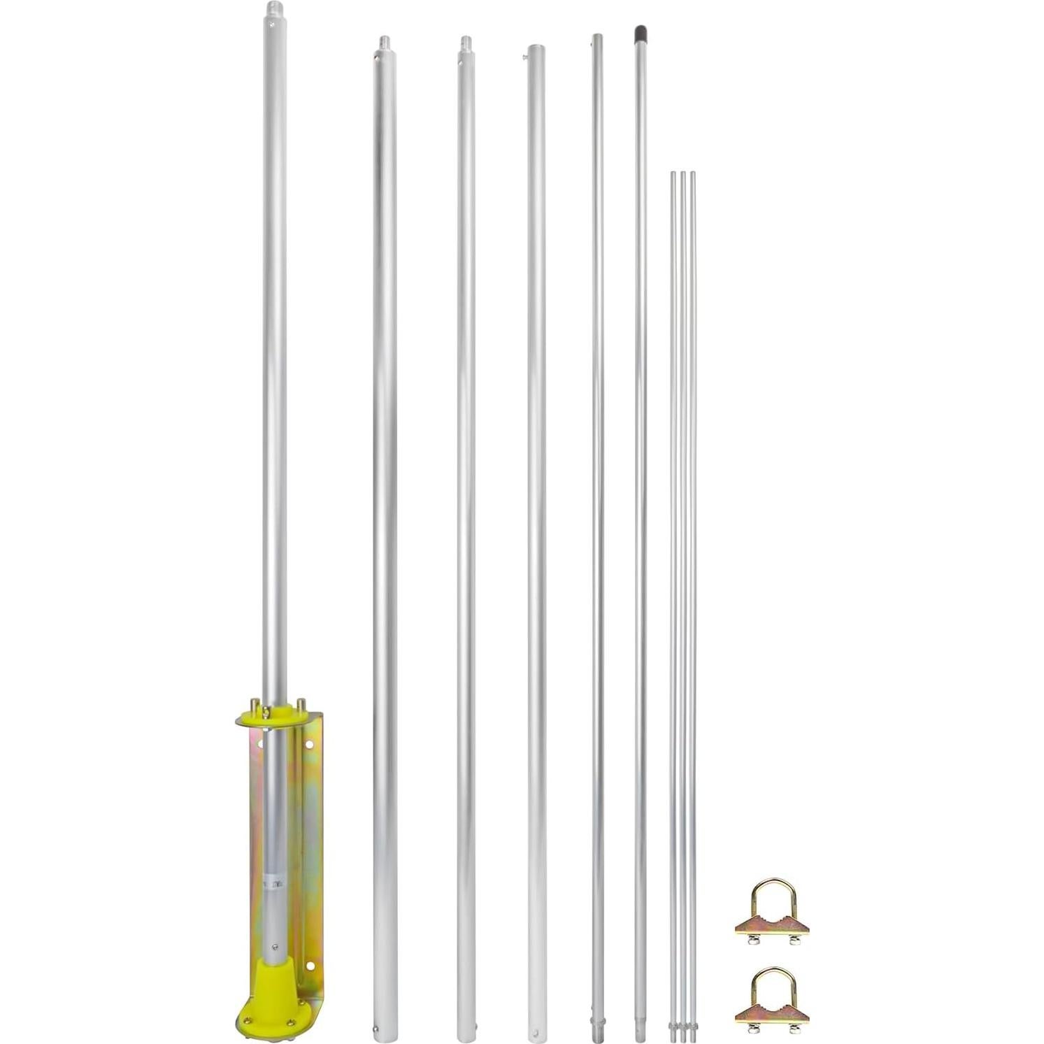 Antena Base CB 6.2m YNIBST Aluminio 3.5dBi UHF Direccional