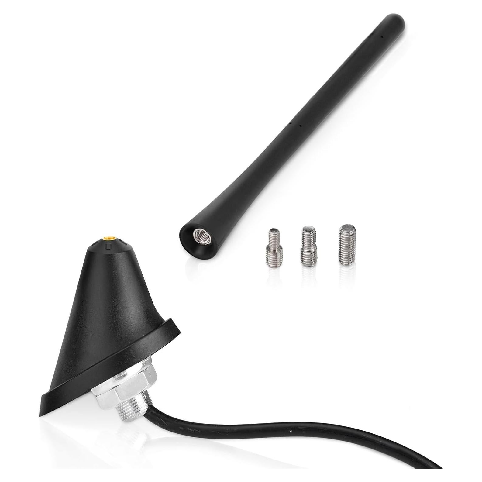 Antena de Radio Eightwood para Coche 17.78cm FM AM con Base