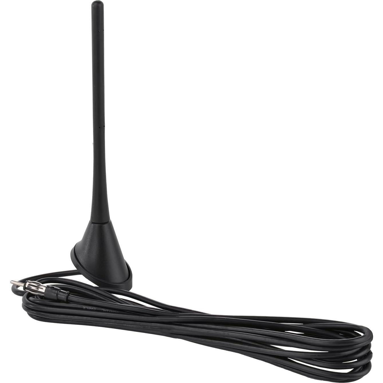 Antena de Radio Eightwood para Coche 17.78cm FM AM con Base