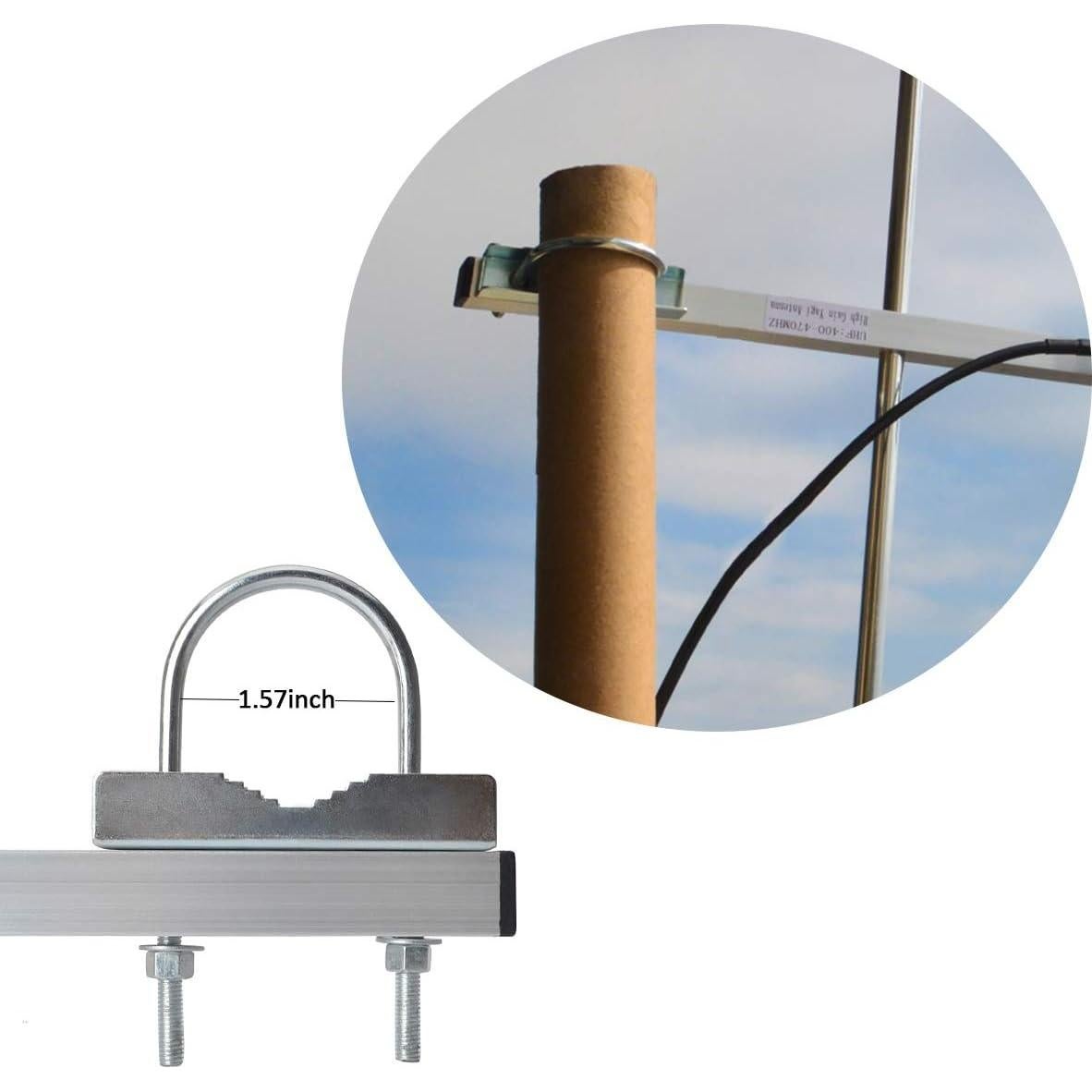 Antena Yagi HYS 9dBi UHF 400-470MHz Exterior 85cm