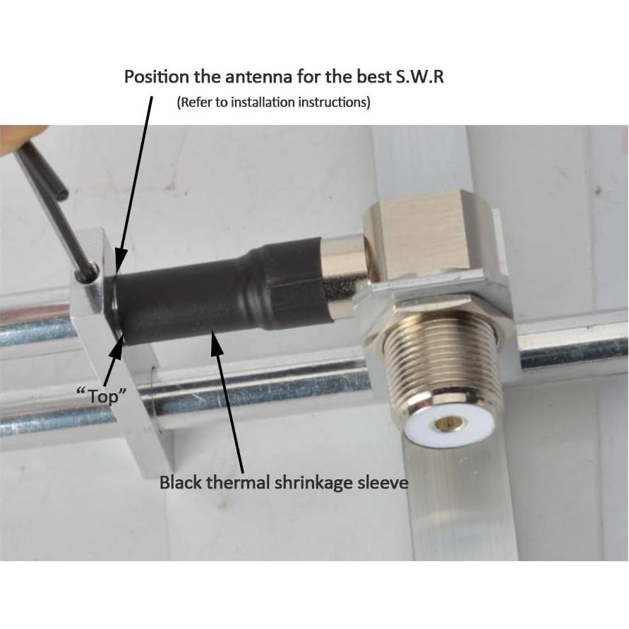 Antena Yagi HYS 9dBi UHF 400-470MHz Exterior 85cm