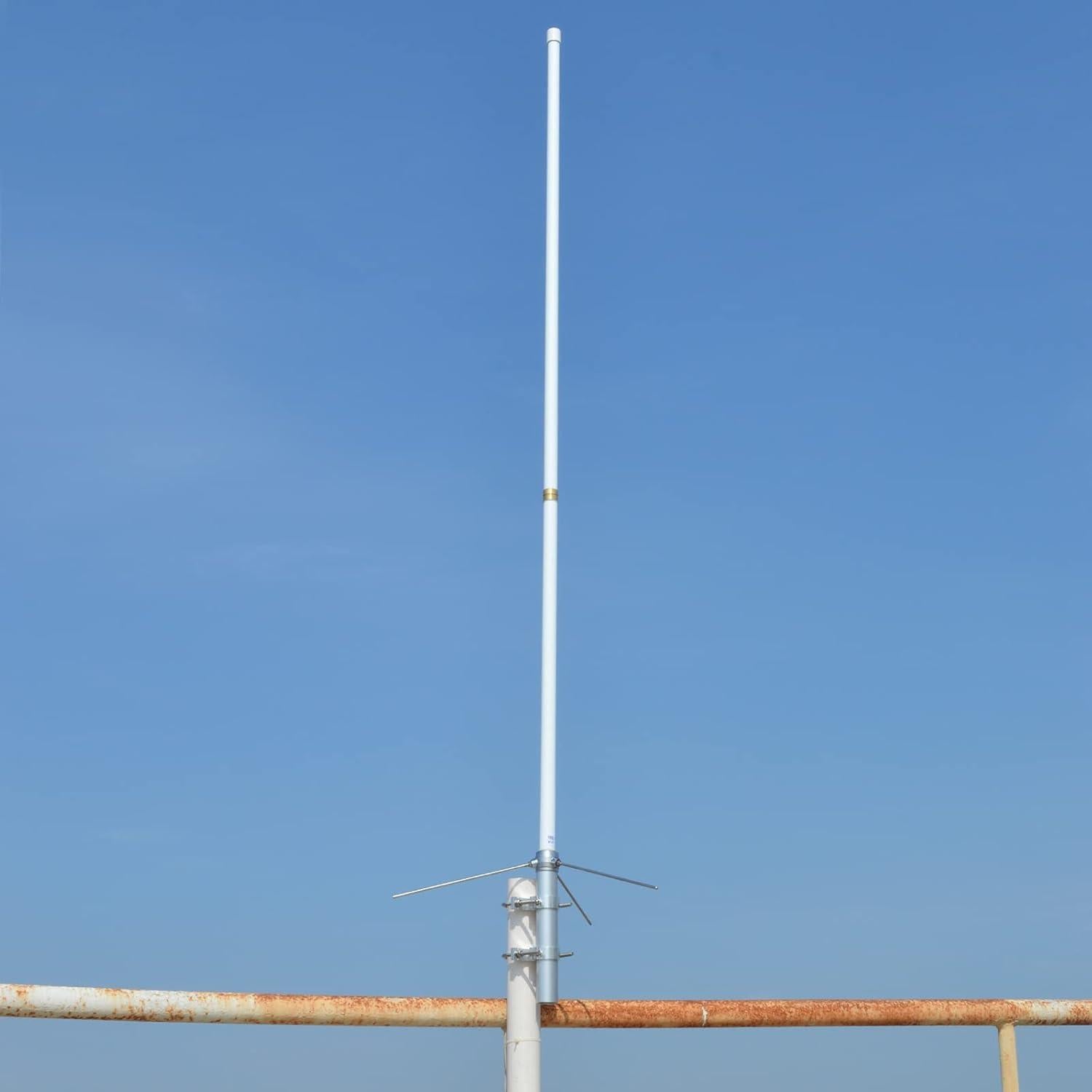 Antena Base Doble Banda UAYESOK UA-1750UV 1.75m 200W Fibra de Vidrio