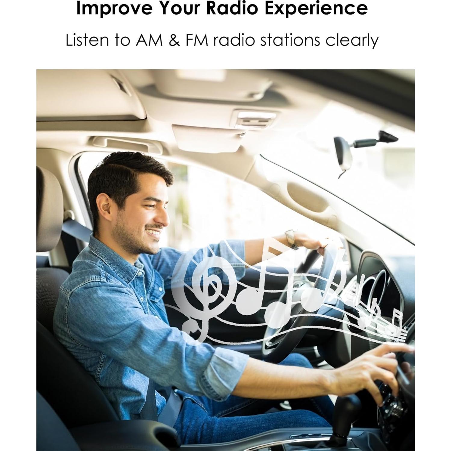 Kit de Antena Compatible Toyota Tacoma 2005-2015 BOQNZN