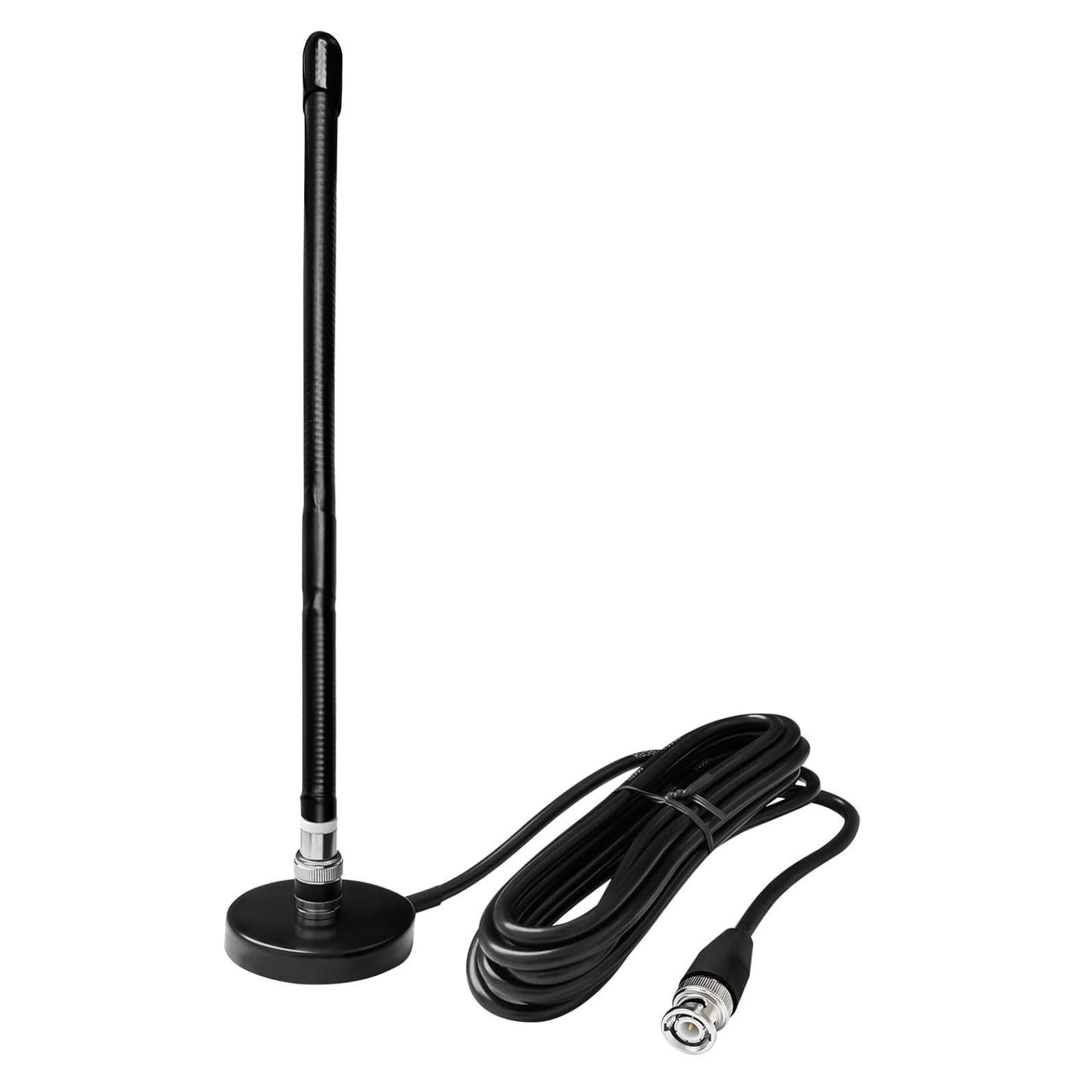 Antena CB 27MHz Akoree con Base Magnética para Vehículo