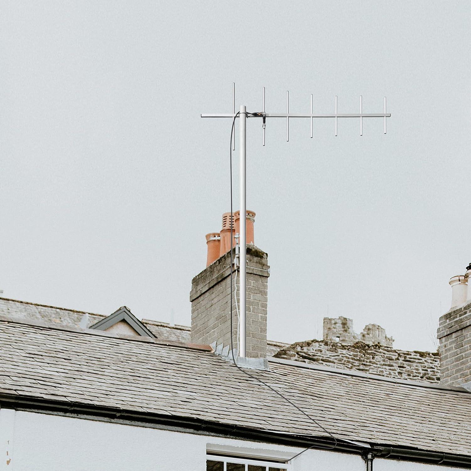 Antena Yagi UHF HYS 11dBi 400-470MHz para Repetidores