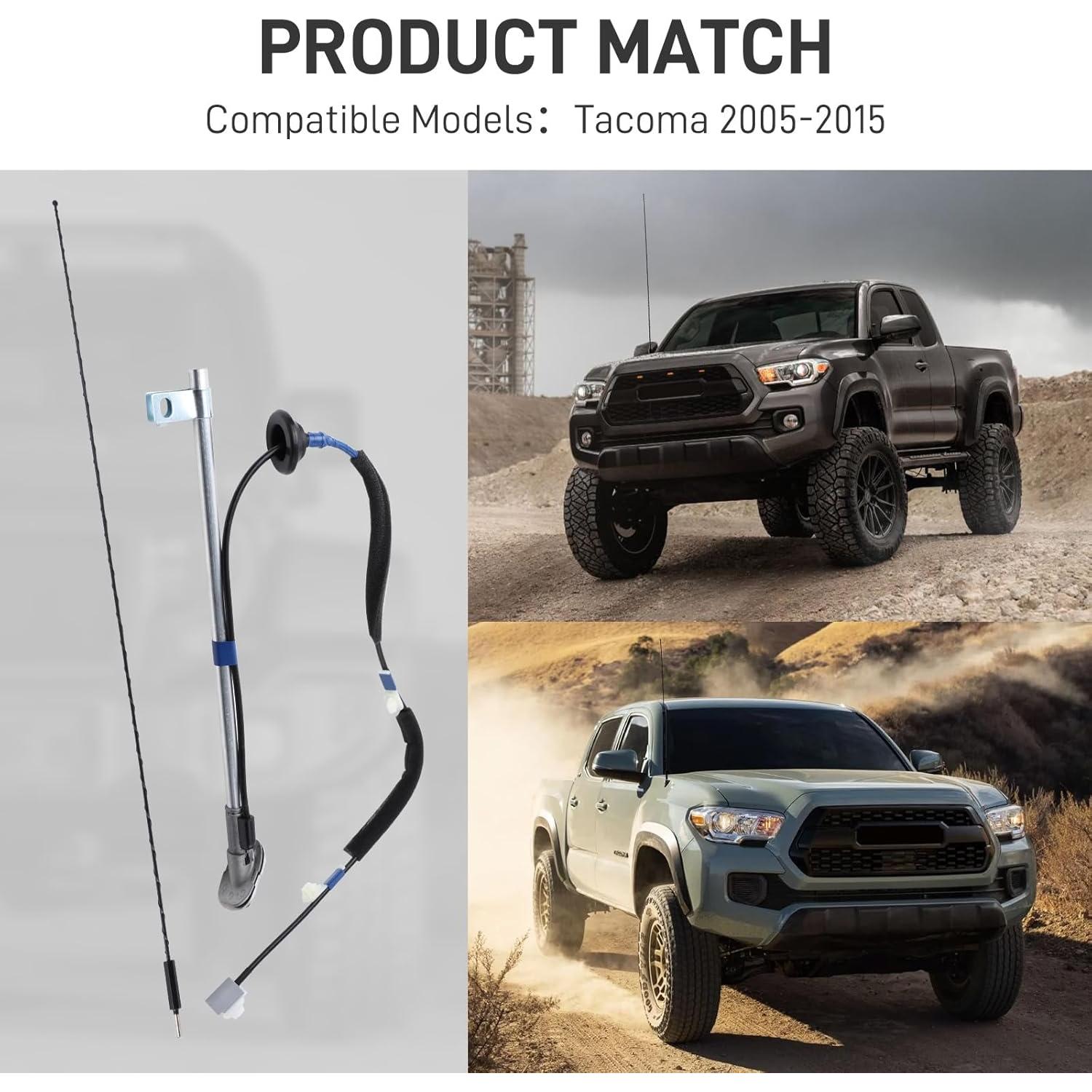 Manual de Antena Toyota Tacoma 2005-2015 - Soporte y Cubierta