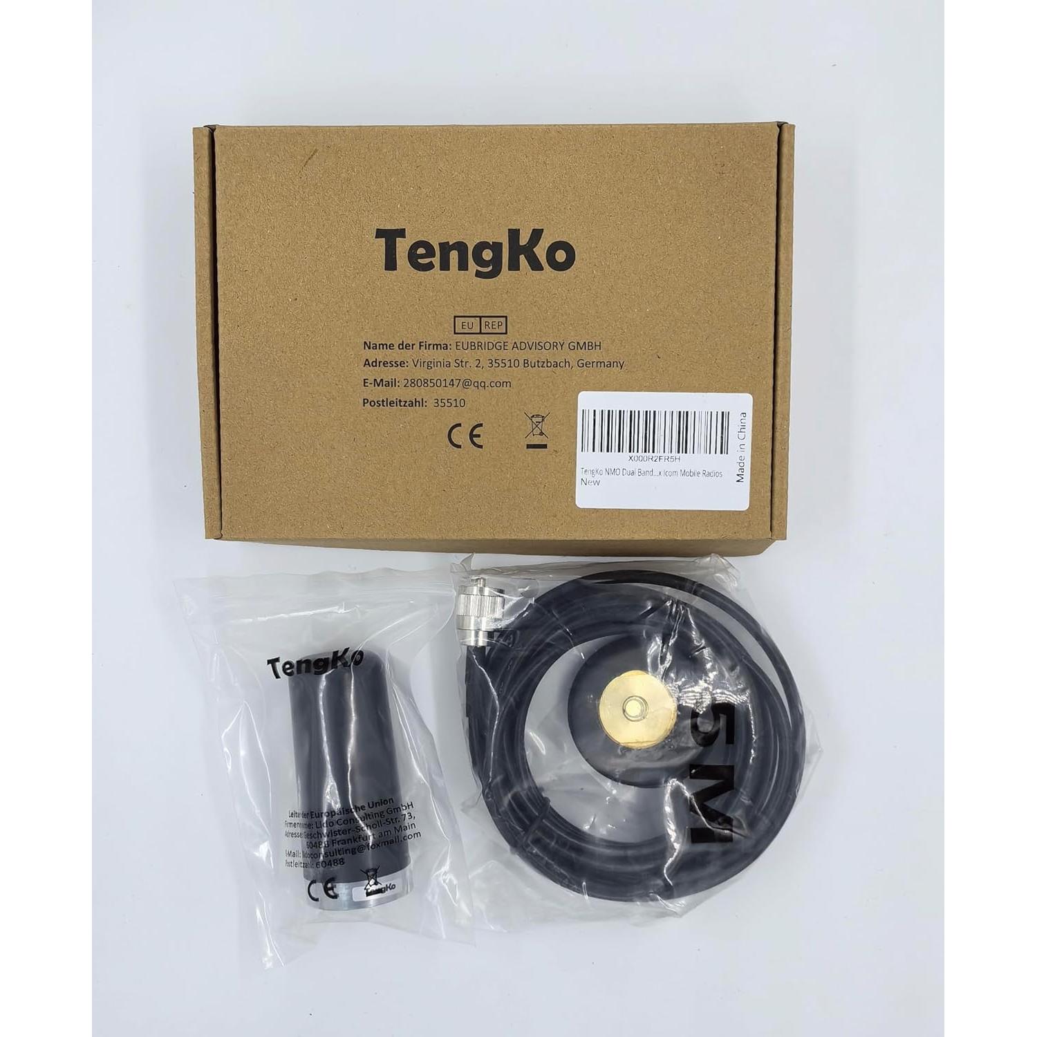 Antena de alta ganancia NMO doble banda 400-470MHz 136-174MHz