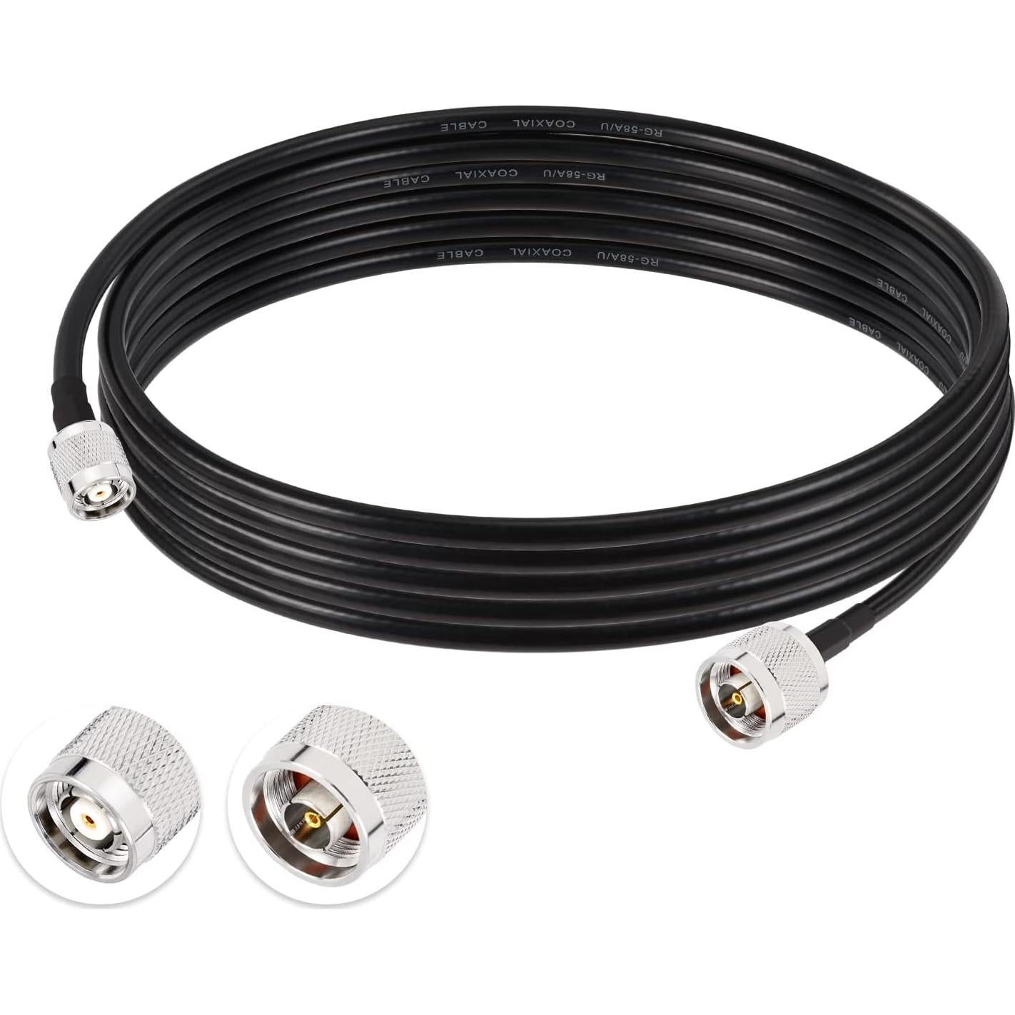 Cable de Antena GPS RTK Bingfu 3m Coaxial RP-N a RP-TNC