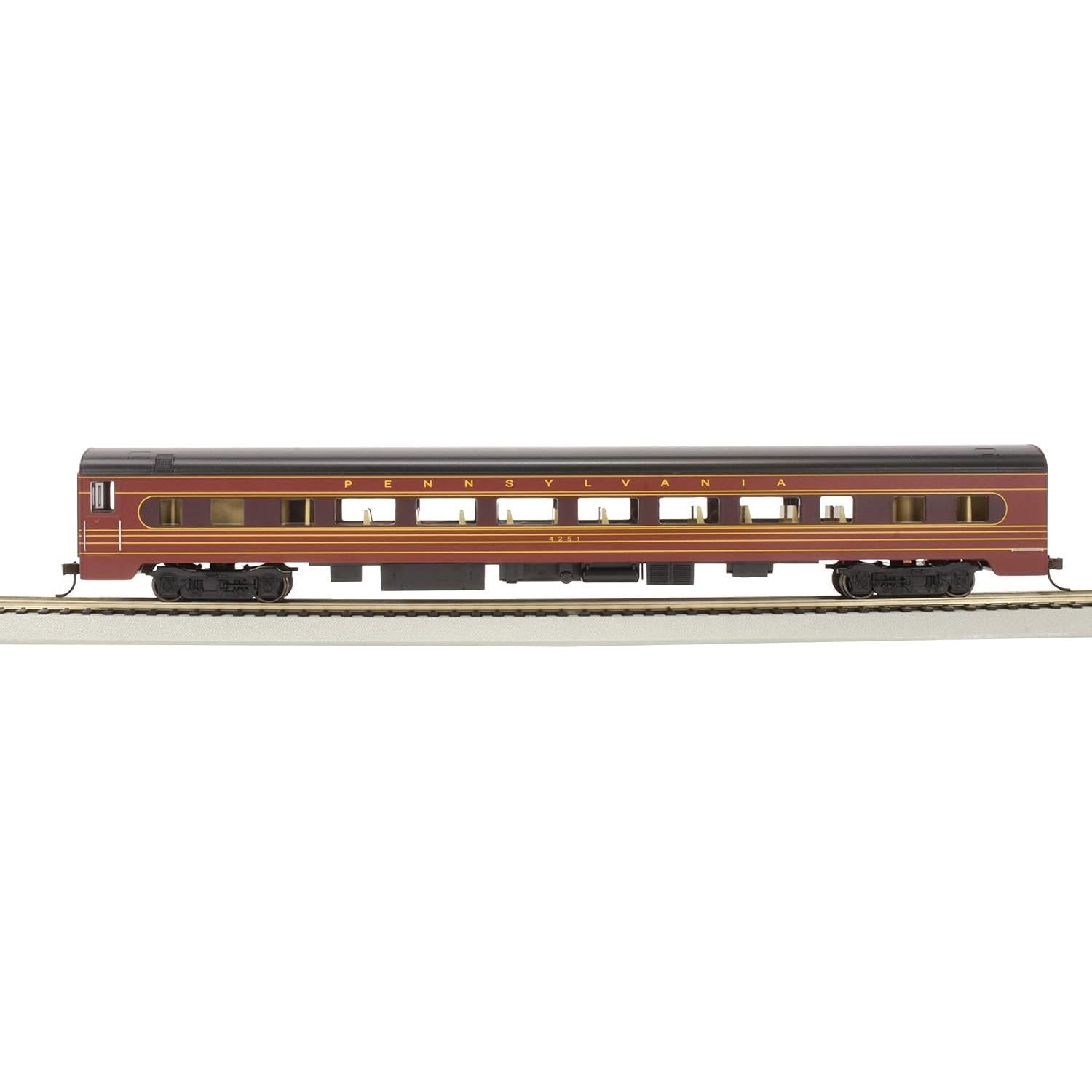 Carro de Pasajeros Bachmann PRR #4251 Iluminado Escala HO