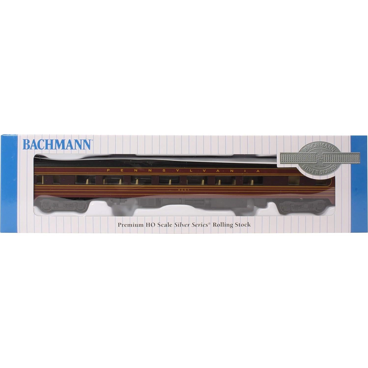 Carro de Pasajeros Bachmann PRR #4251 Iluminado Escala HO