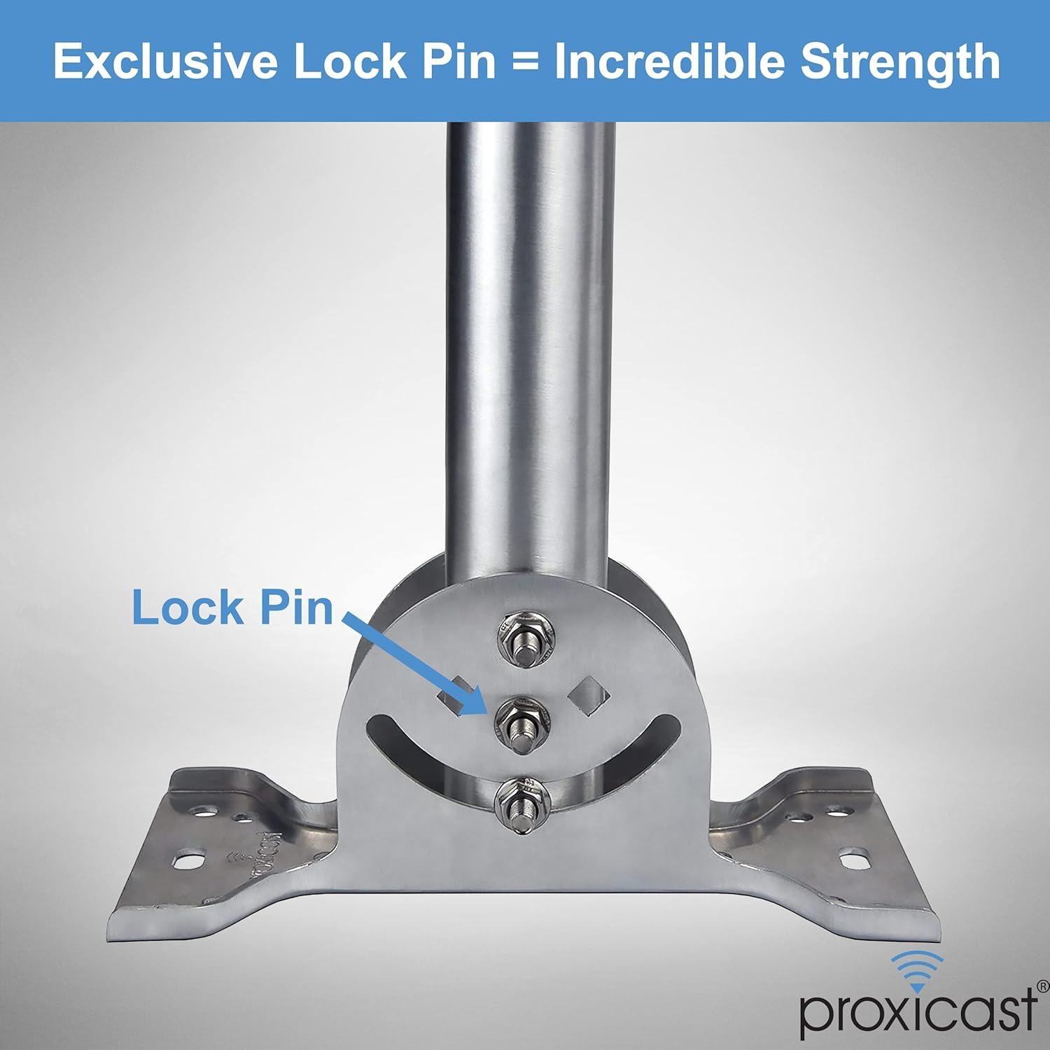 Soporte de Antena Proxicast J-Max de Aluminio 91.44 cm