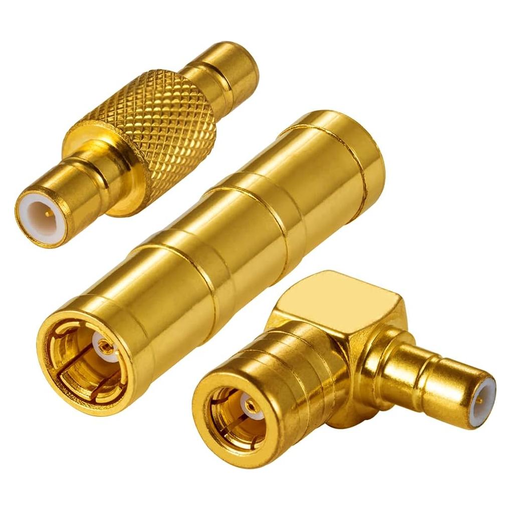 Kit de Adaptadores Antena SMB 3 Piezas POBADY 50 Ohm