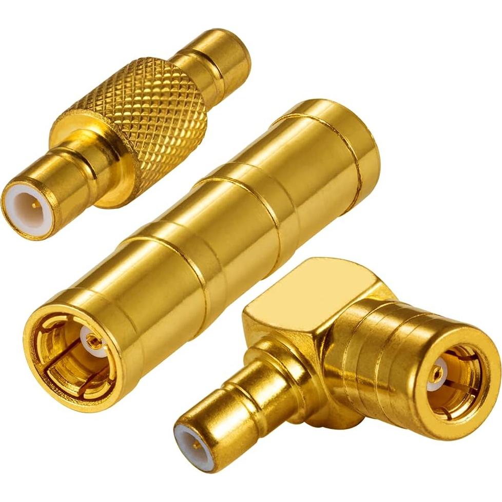 Kit de Adaptadores Antena SMB 3 Piezas POBADY 50 Ohm