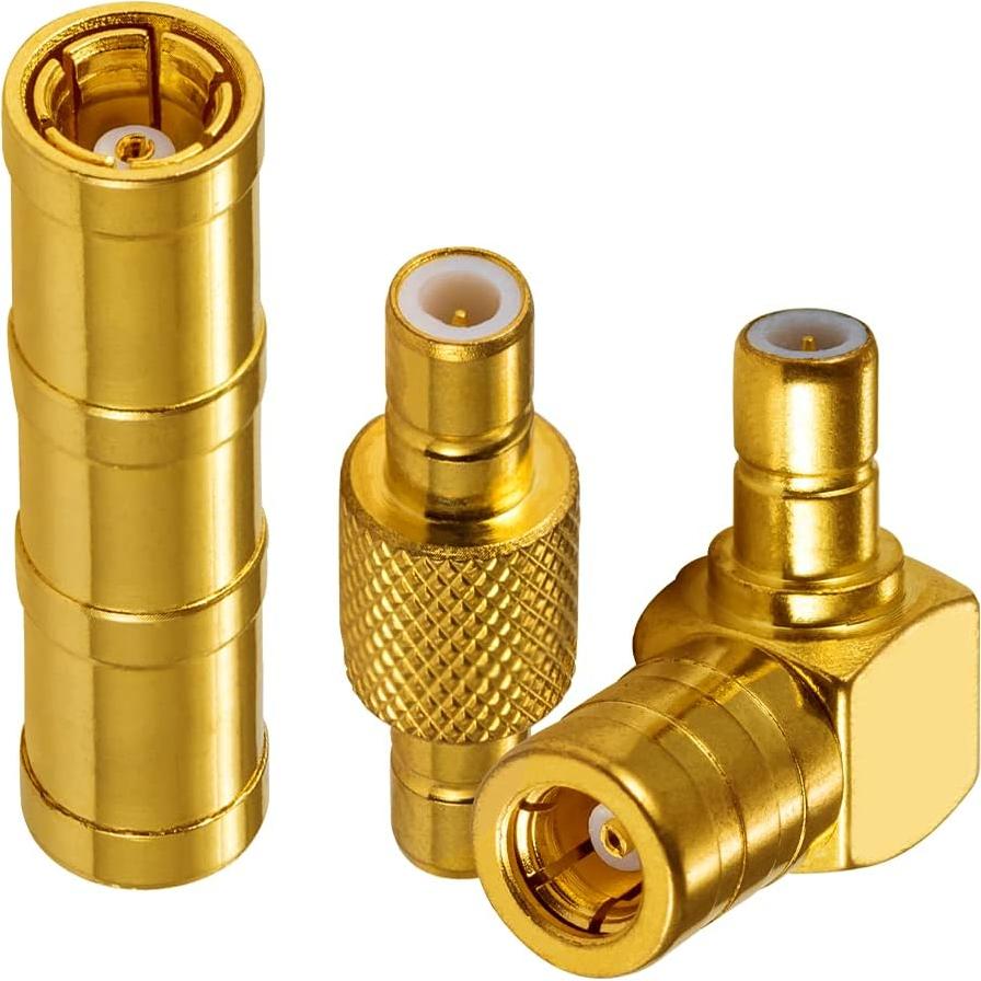Kit de Adaptadores Antena SMB 3 Piezas POBADY 50 Ohm