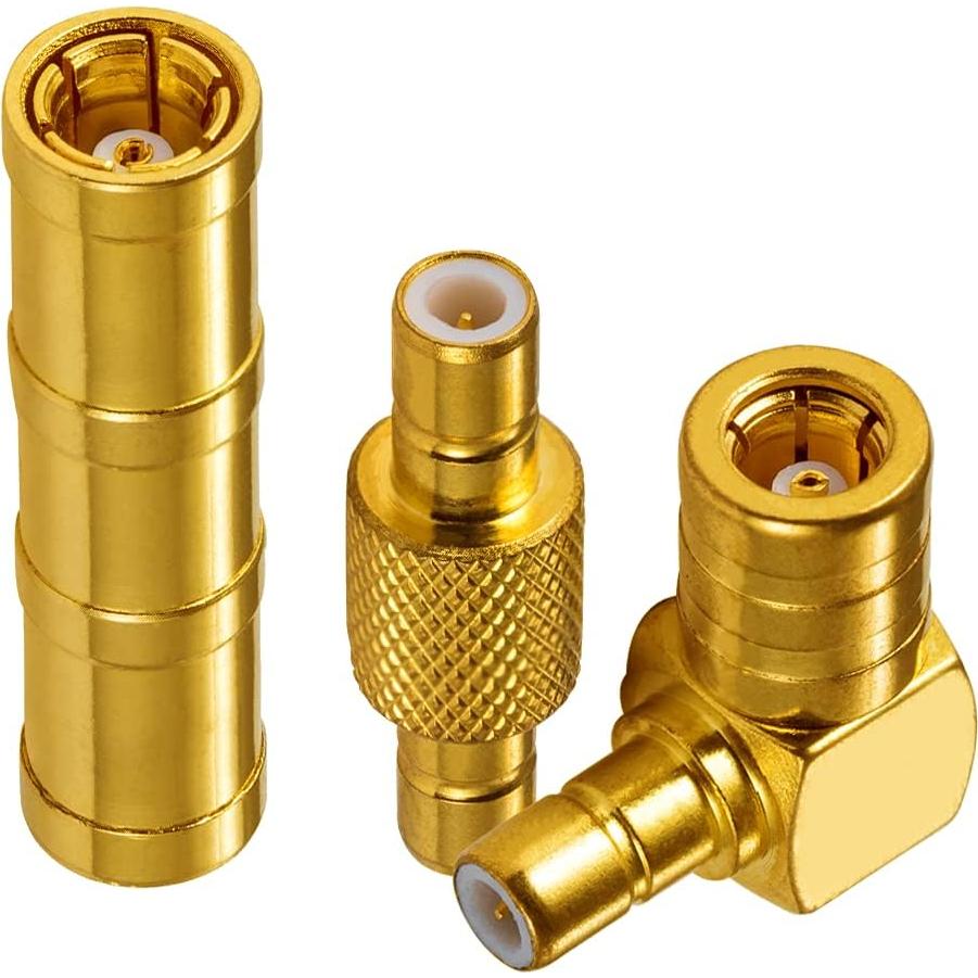 Kit de Adaptadores Antena SMB 3 Piezas POBADY 50 Ohm
