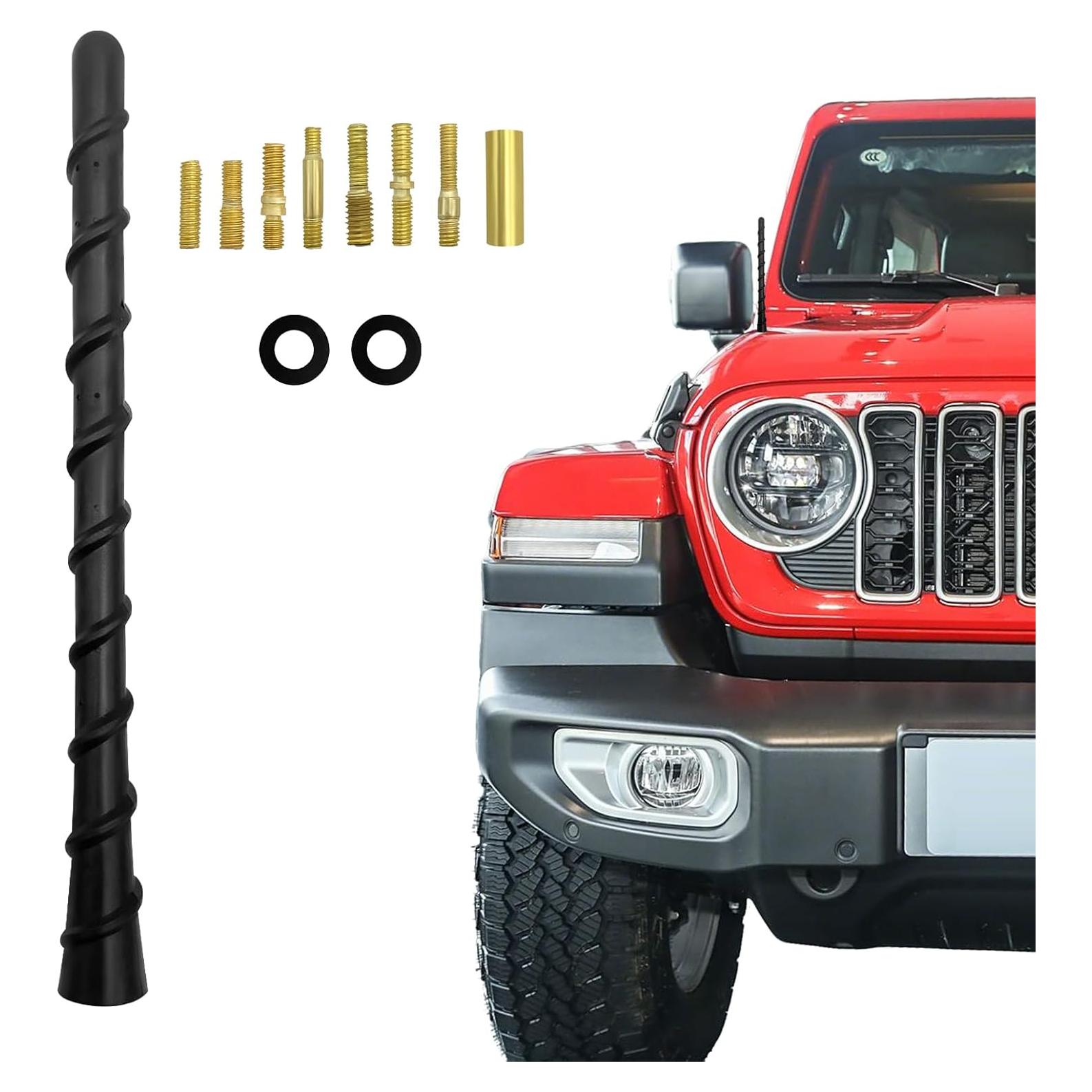 Antena Espiral para Coche Lyxheth 19 cm Universal Roscada