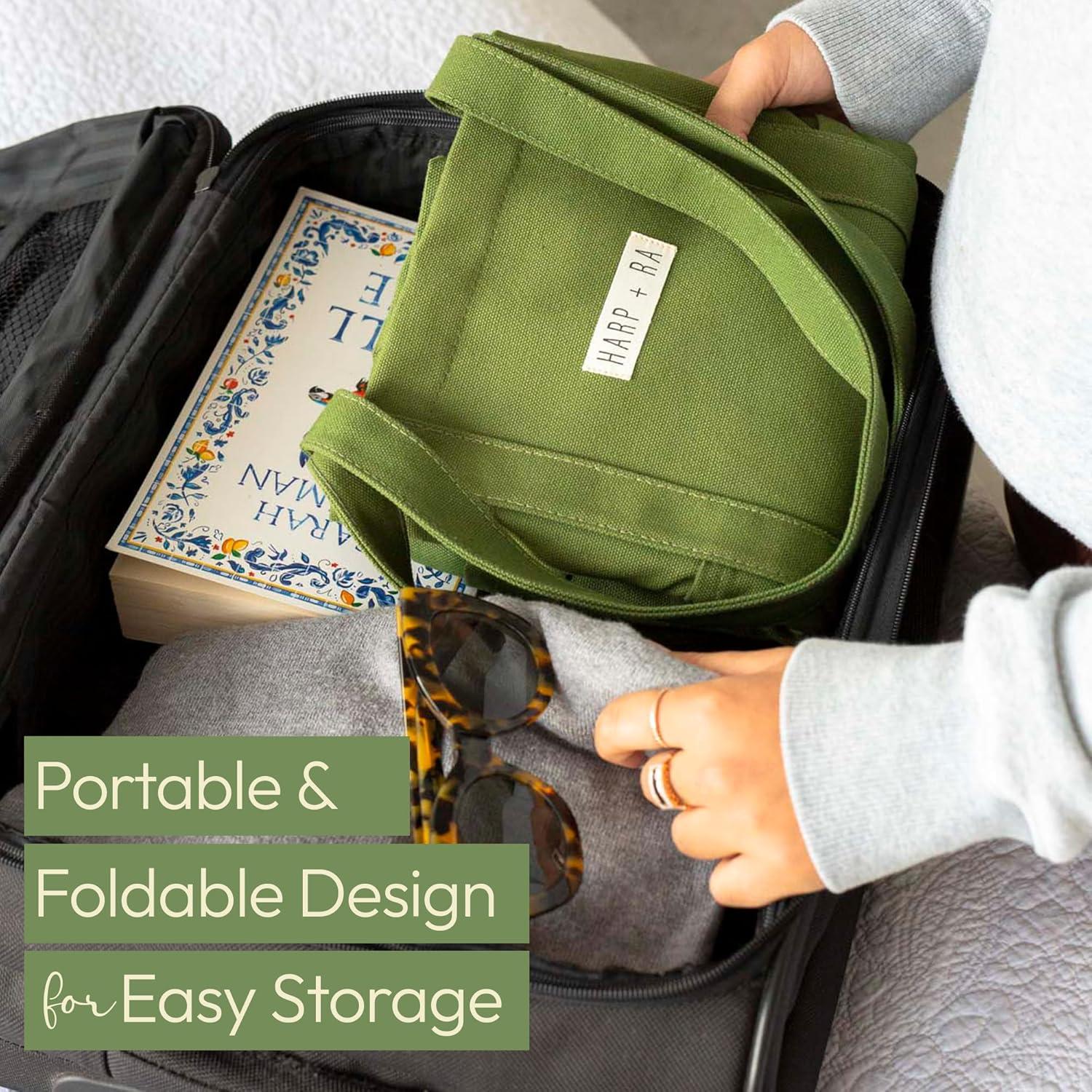 Bolsa de Lona Verde Bosque - Terrene Design 2 Bolsillos