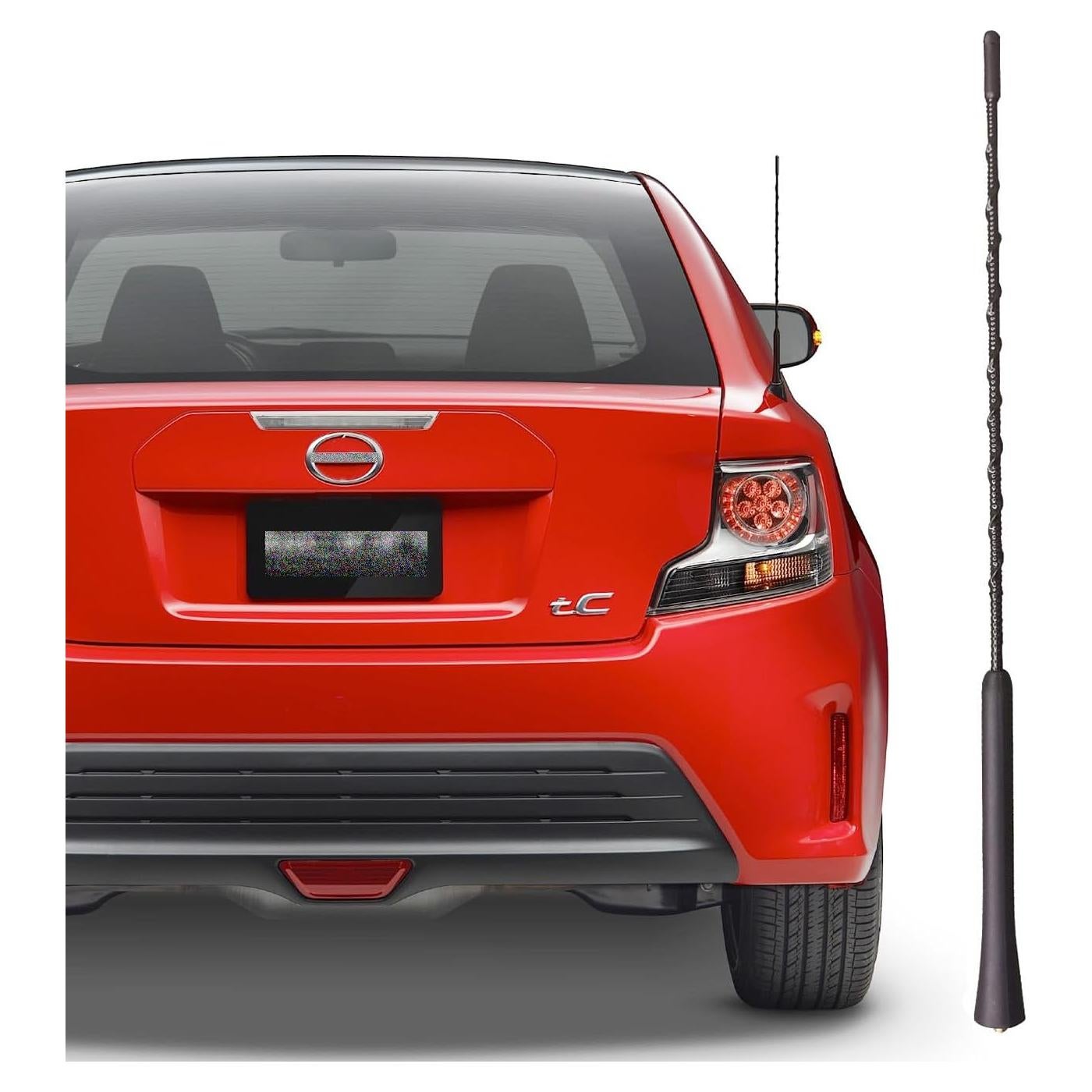 Antena de 40 cm RooFox para Scion tC 2005-2016, Caucho Flexible