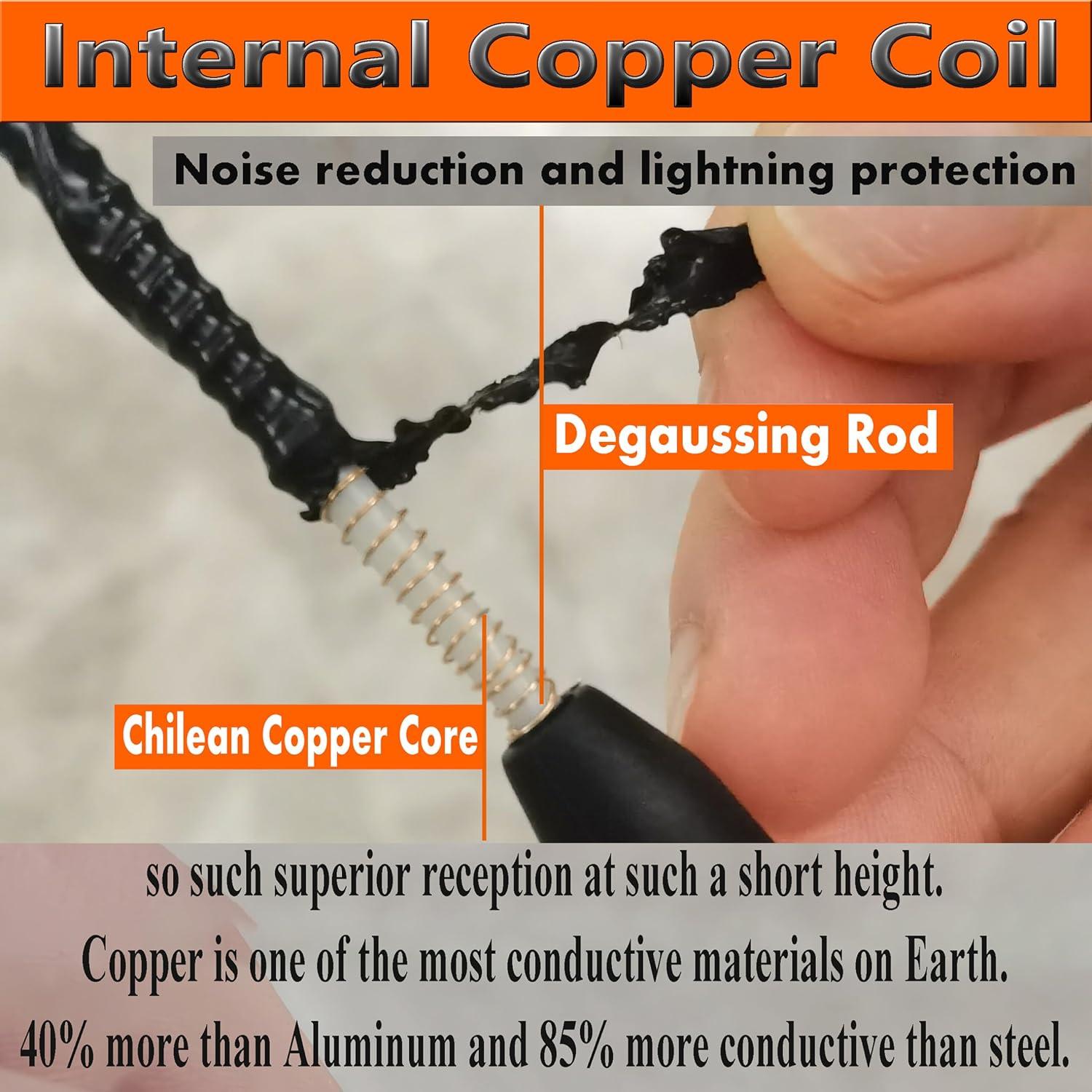 Antena de 40 cm RooFox para Scion tC 2005-2016, Caucho Flexible