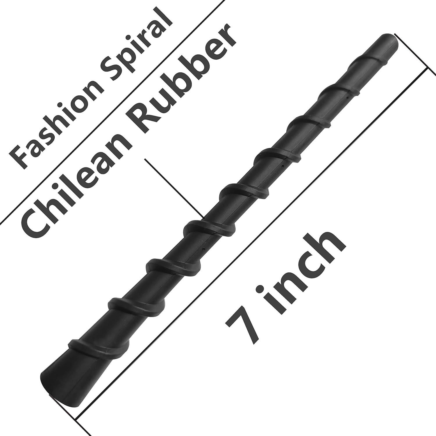 Antena Corta Toyota Corolla 2003-2008 Flexible 17.78 cm