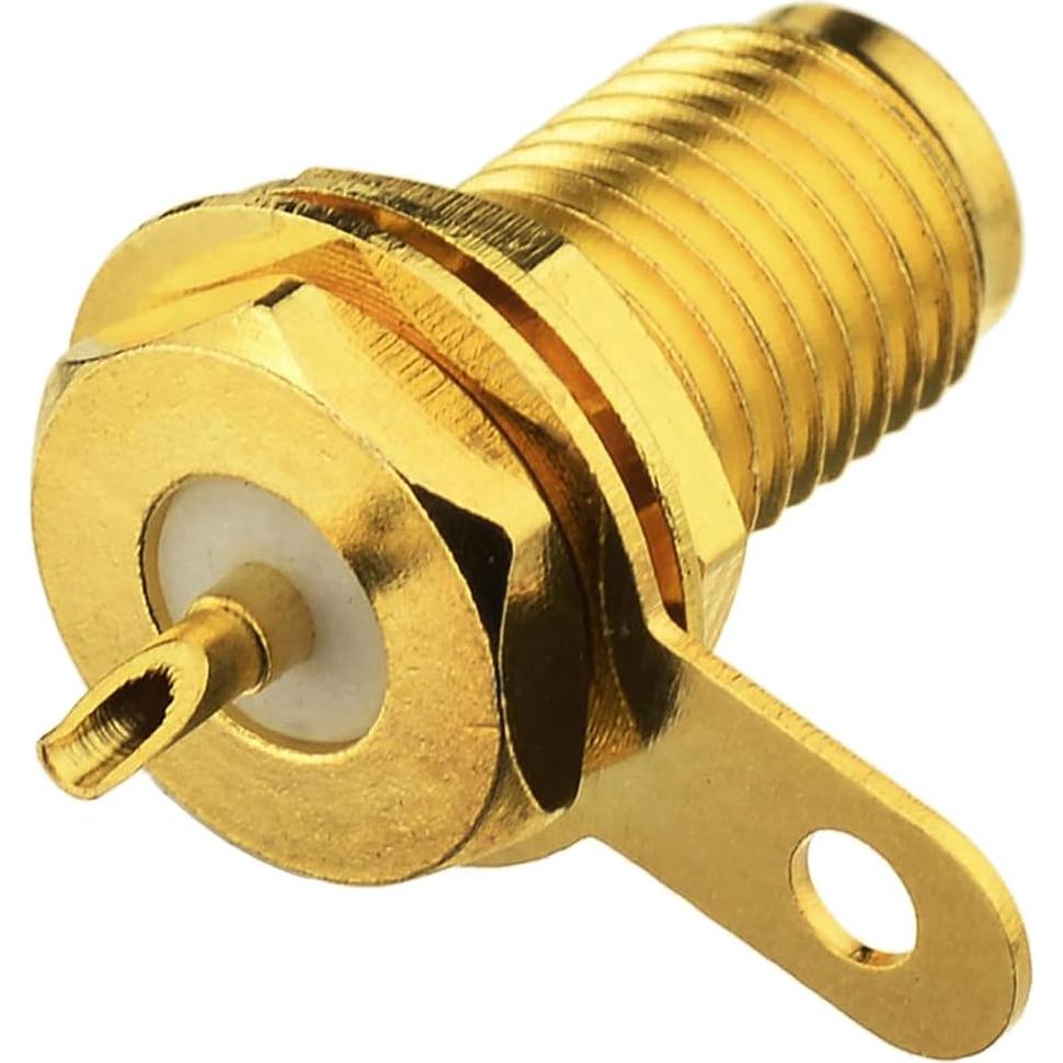 Conectores SMA de Montaje en Panel 5pcs - Fivegiot