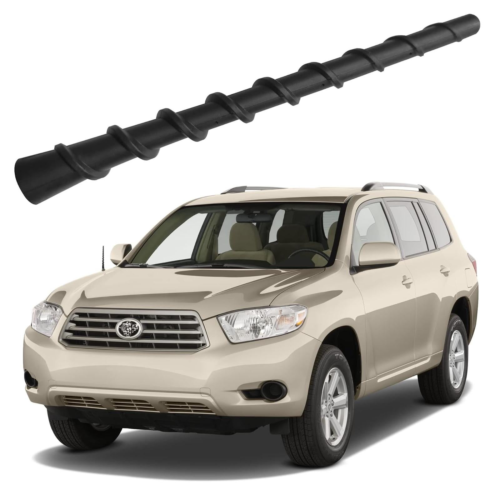 Antena Corta Toyota Highlander 2001-2013 Negra 17.78cm