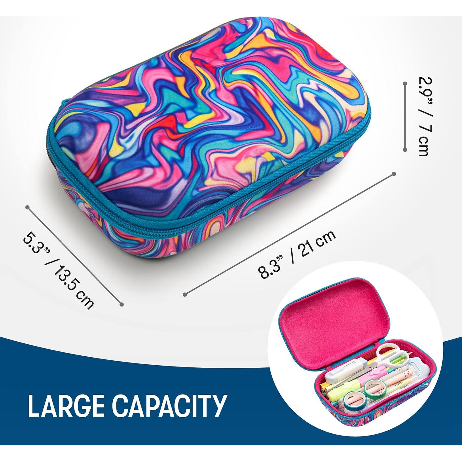 Estuche de Lápices ZIPIT Remolino | Gran Capacidad 21x13 cm