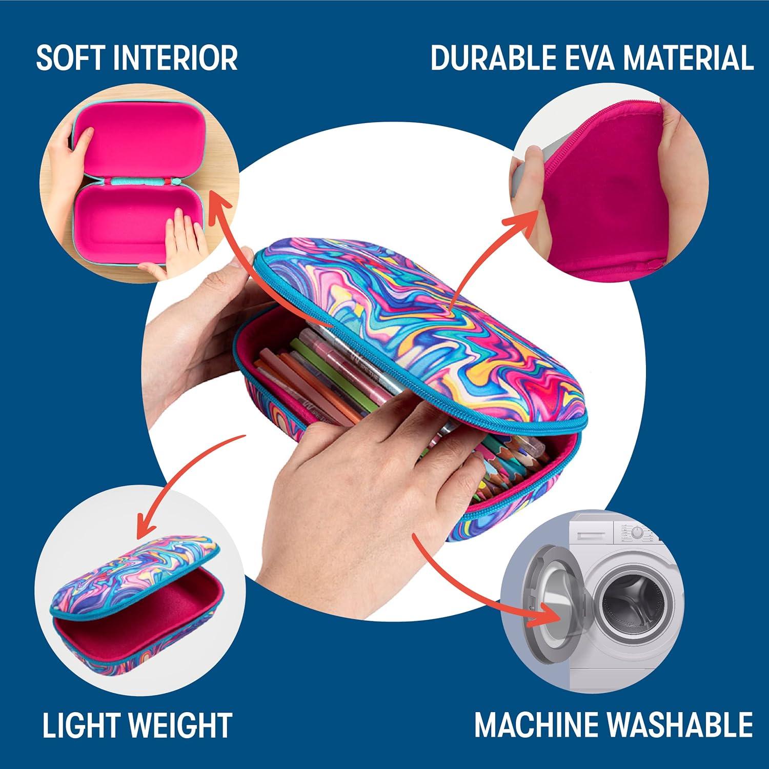 Estuche de Lápices ZIPIT Remolino | Gran Capacidad 21x13 cm