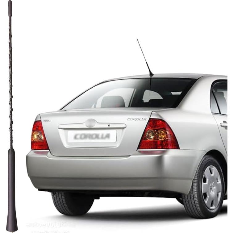 Antena de Caucho Flexible RooFox para Toyota Corolla 2003-2008