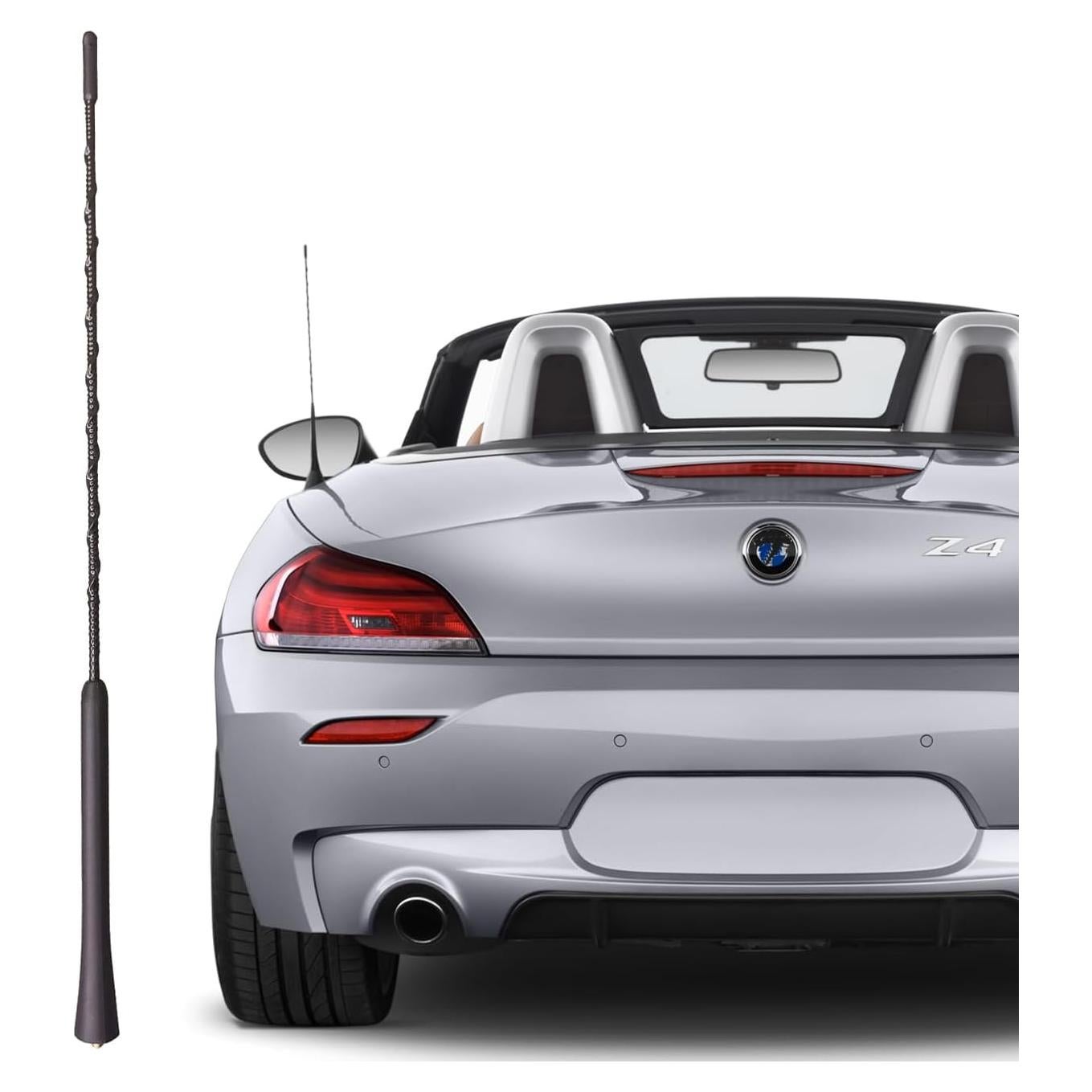 Antena de Caucho Flexible RooFox para BMW Z4/Z3 40cm