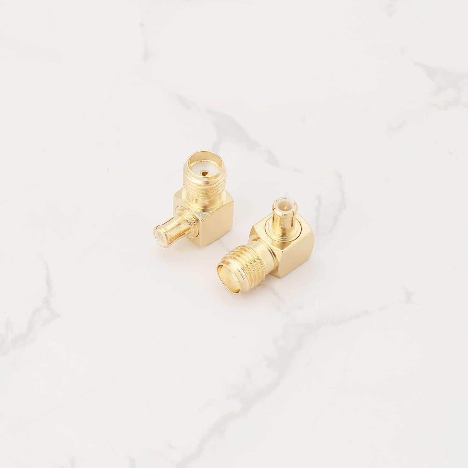 Adaptador SMA hembra a MCX macho 90° - 2 Pcs - Micro Traders