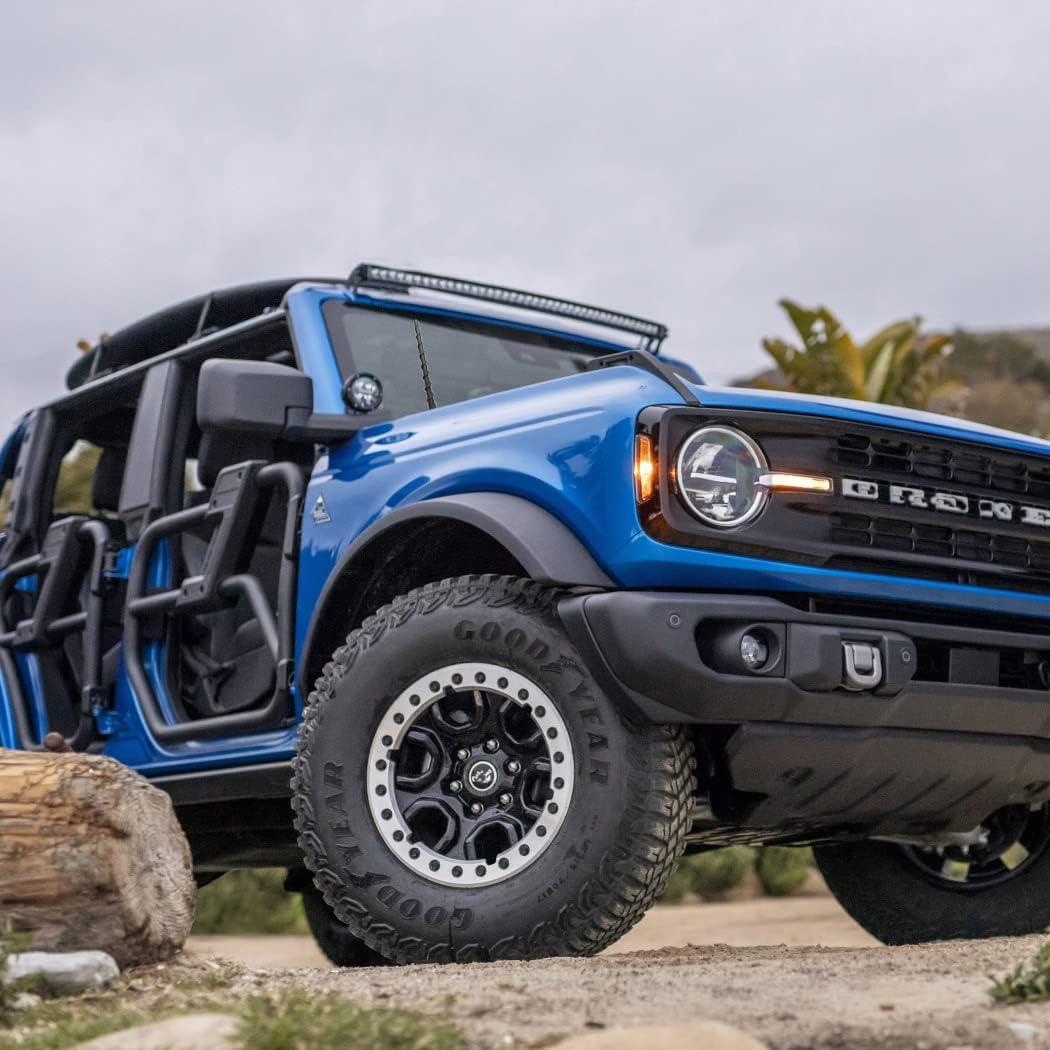 Antena Corta para Ford F150 F250 F350 Super Duty - Negra