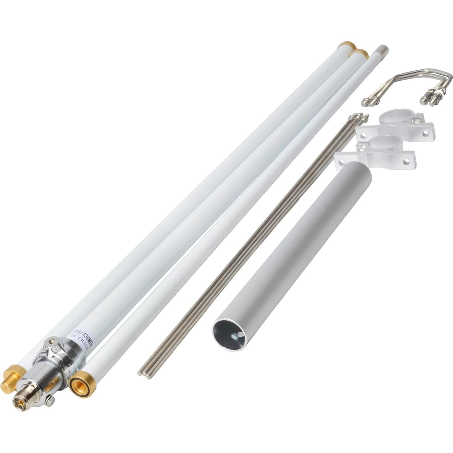 Antena Omnidireccional GMRS 8.5dBi Fibra de Vidrio 2.2m