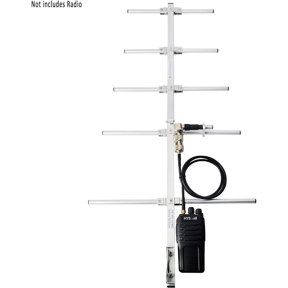 Antena Yagi UHF 9dBi HYS para Estaciones Base 400-470MHz