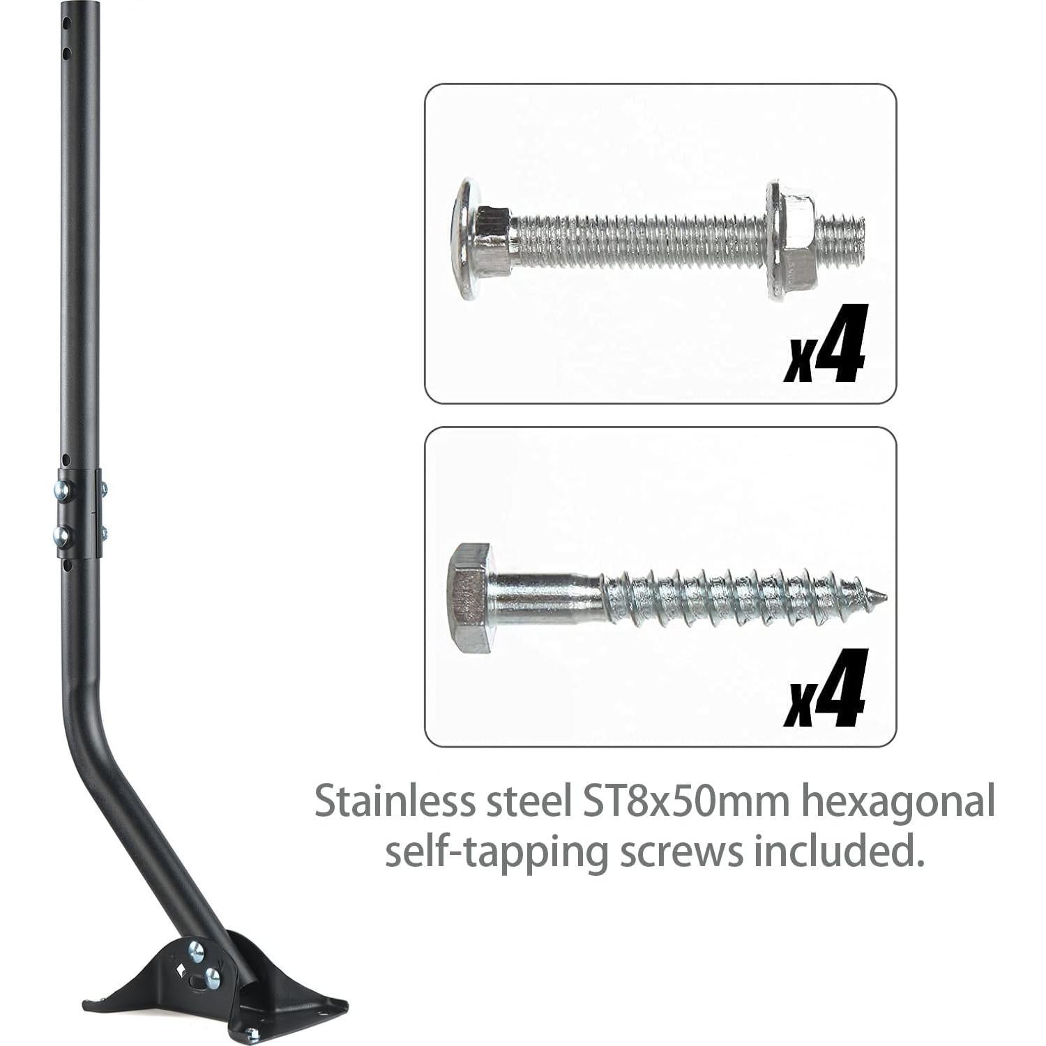 Polo de Montaje de Antena Exterior IMBESEL WM-032E 84.5 cm