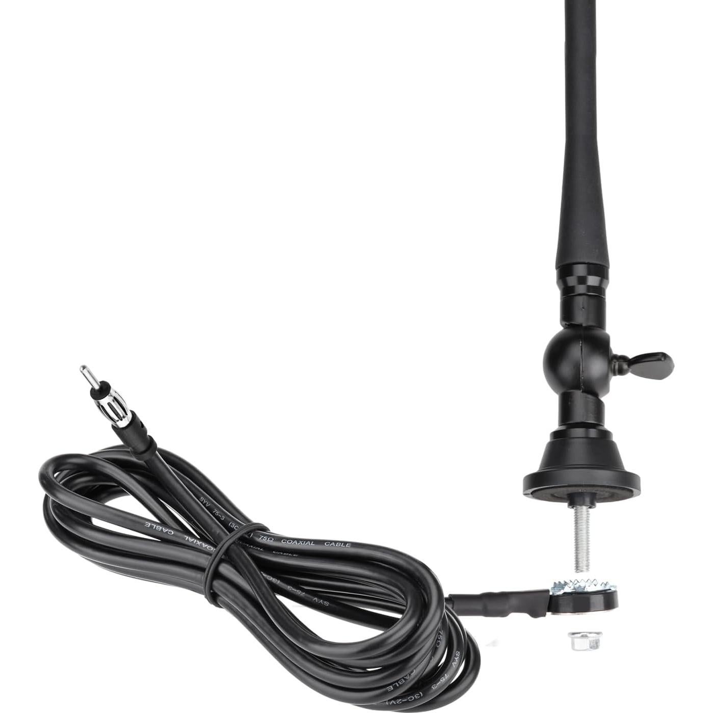 Antena de Radio AM/FM Eightwood 50 cm para Barco y Vehículos