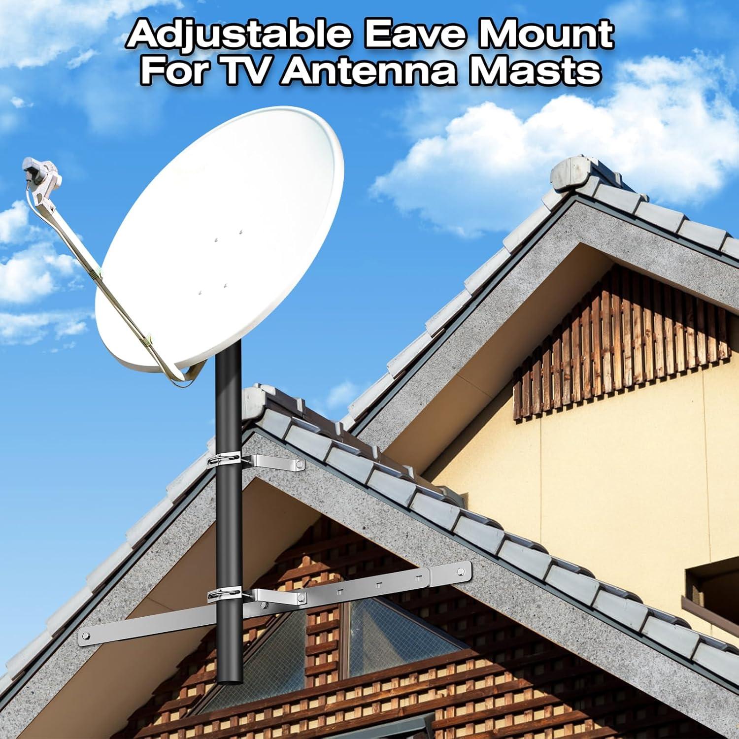 Soporte de Alero Ajustable HEVIDUBANA 45-60" Acero Inoxidable