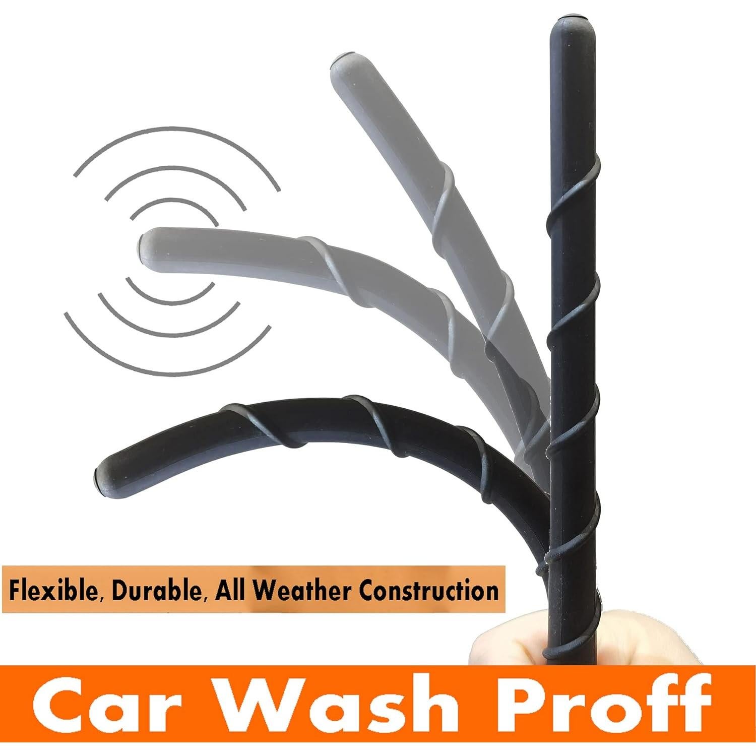 Antena corta flexible Toyota Prius 2001-2019 17.78 cm