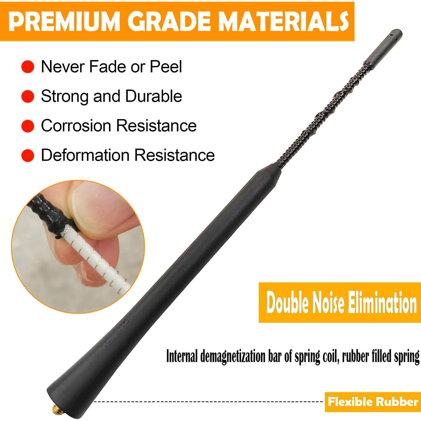 Antena de Goma Flexible para Nissan Rogue 2008-2016