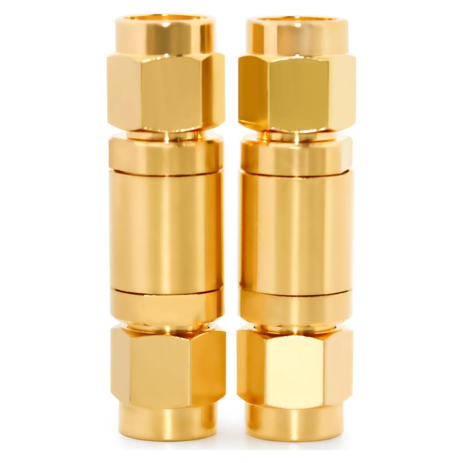 Adaptador Coaxial TOJOIN 3.5MM Macho a Macho DC-30GHz 2PCS