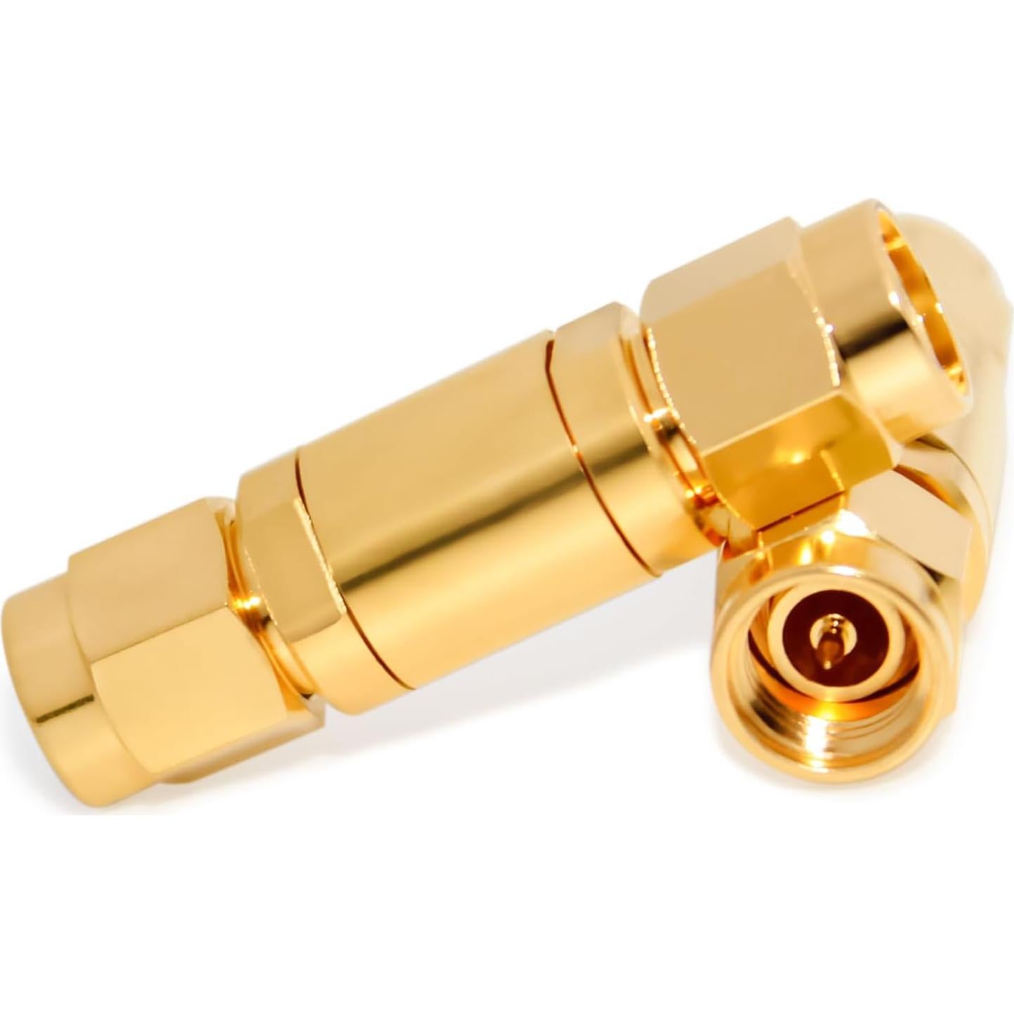 Adaptador Coaxial TOJOIN 3.5MM Macho a Macho DC-30GHz 2PCS