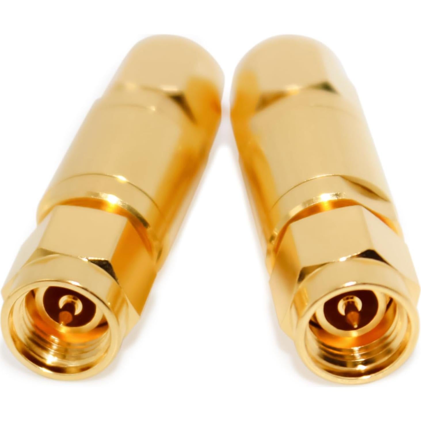 Adaptador Coaxial TOJOIN 3.5MM Macho a Macho DC-30GHz 2PCS